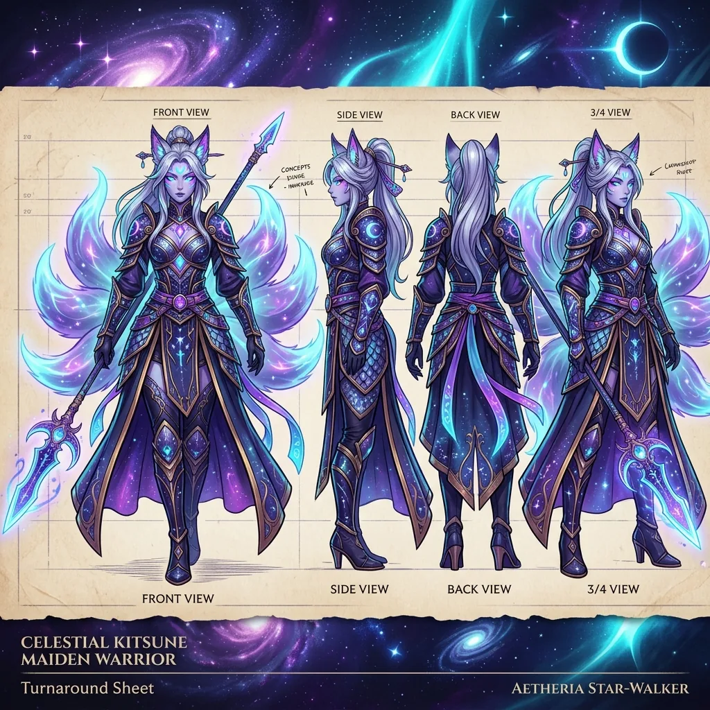 Celestial Kitsune Maiden